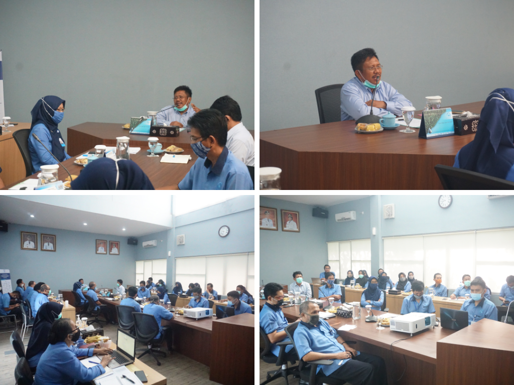 PEMBUKAAN AUDIT INTERNAL SISTEM MANAJEMEN TERINTEGRASI OLEH DIREKTUR UTAMA PT AIR MINUM GIRI MENANG (Perseroda)