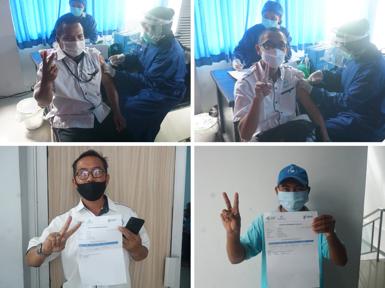 VAKSINASI TAHAP KE-2 PT AMGM