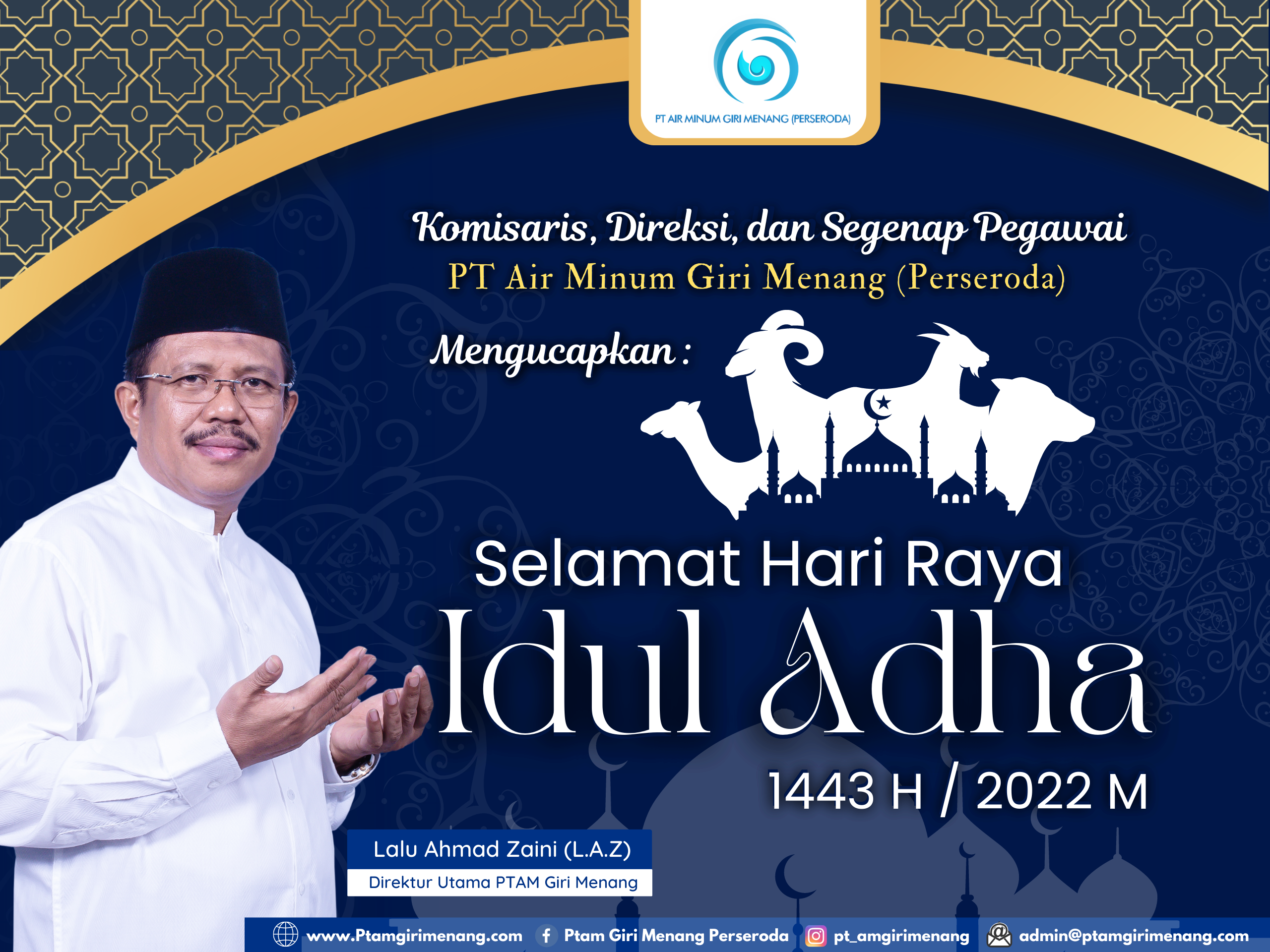 Selamat Hari Raya Idul Adha 1443 H / 2022 M