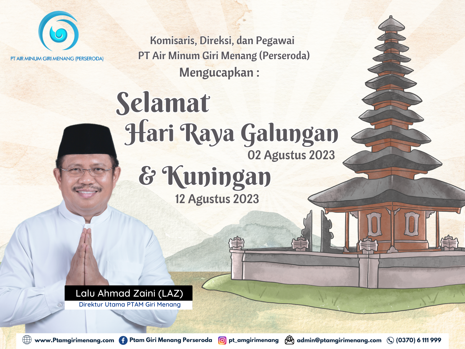 Hari Raya Galungan dan Kuningan Tahun 2023
