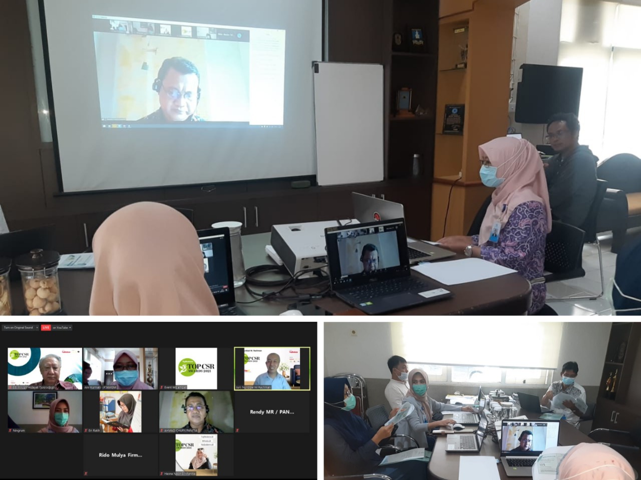 PT AMGM TURUT SERTA DALAM AJANG TOP CORPORATE SOCIAL RESPONSIBILITY (CSR) AWARDS 2021