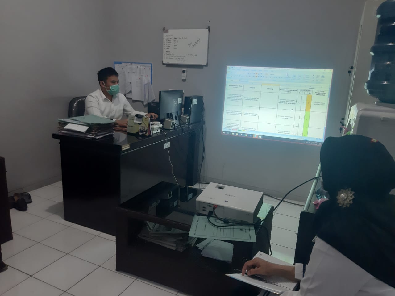 KONSULTASI VIRTUAL PT AIR MINUM GIRI MENANG (PERSERODA) DENGAN PT RATAMA MANAGEMENT CONSULTANT TERKAIT SISTEM MANAJEMEN ANTI PENYUAPAN ISO 37001:2016