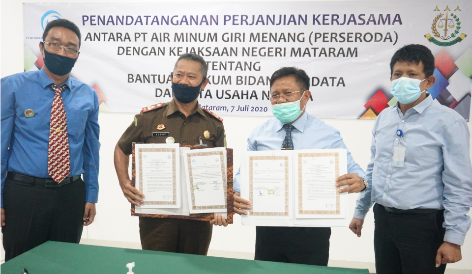 PT AMGM Gandeng Kejari Mataram