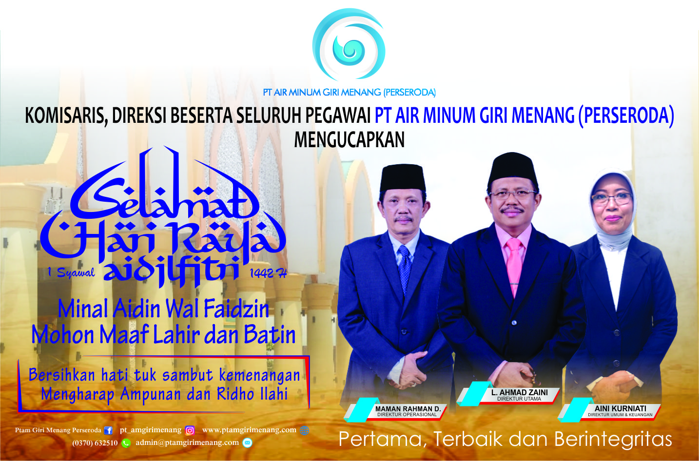 SELAMAT HARI RAYA IDUL FITRI 1442 H