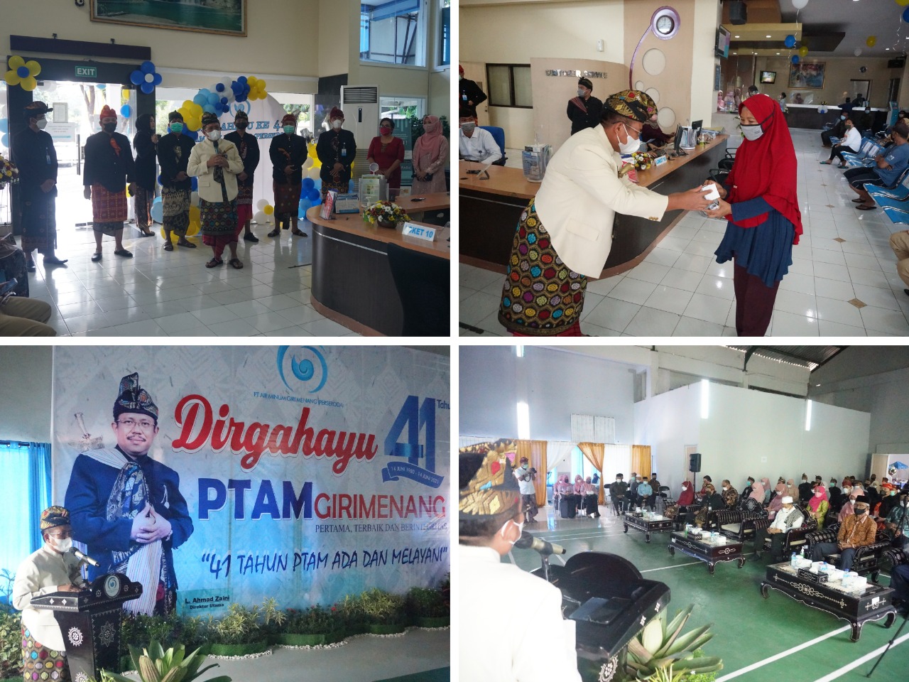 HUT KE-41, PTAM GIRI MENANG MENOREHKAN SEJUMLAH PRESTASI GEMILANG