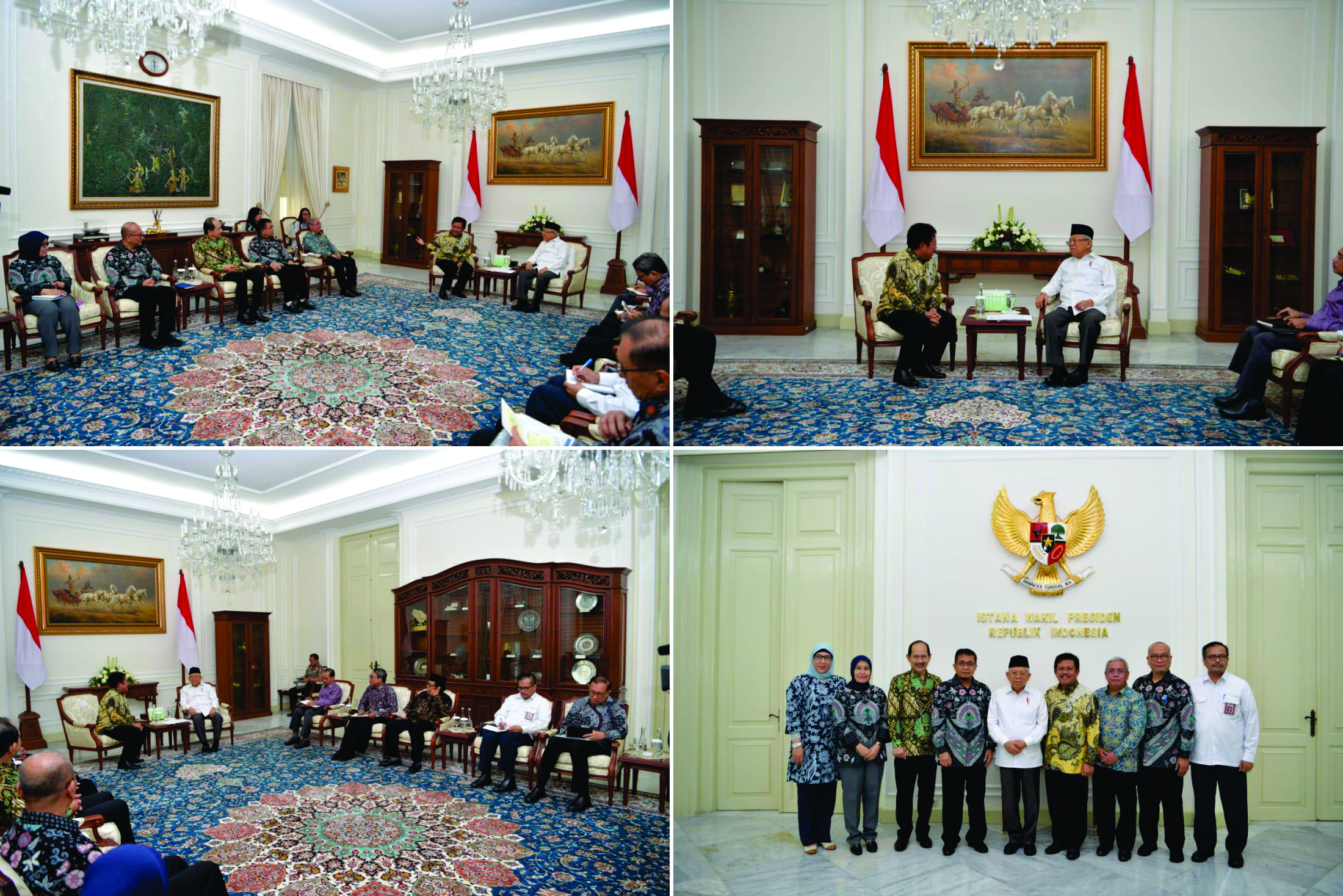 Audiensi Perpamsi Dengan Wapres K. H. Maâ€™ruf Amin