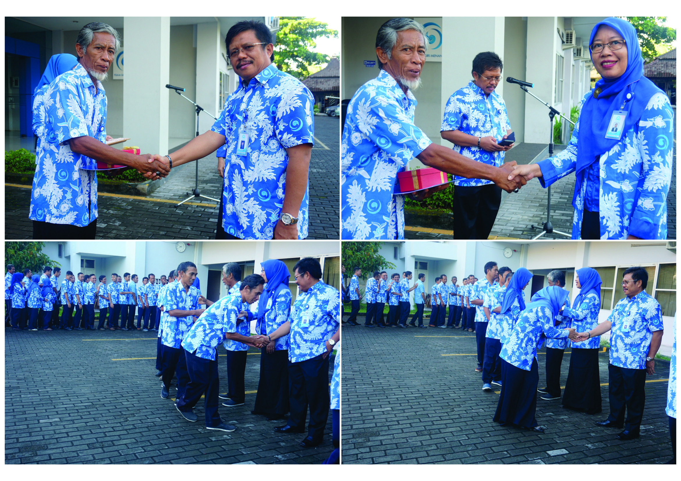 Pelepasan Pegawai Purna Tugas PDAM Giri Menang