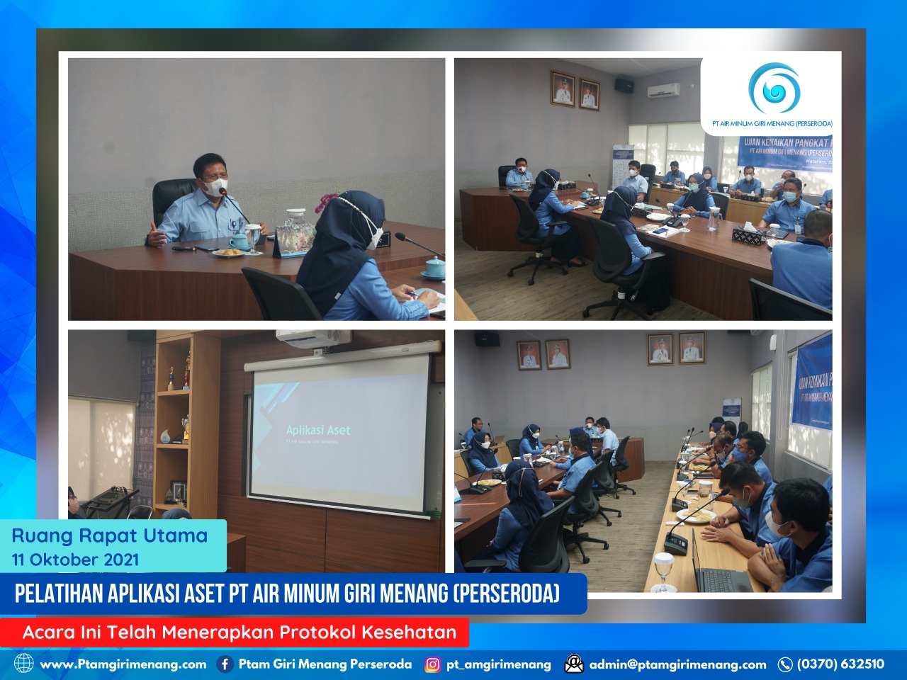 PELATIHAN APLIKASI ASET GUNA MENINGKATKAN MUTU PERUSAHAAN