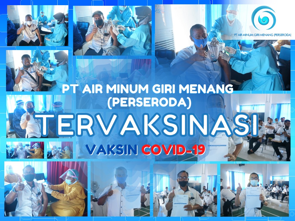 SELURUH PEGAWAI PT AMGM MELAKUKAN VAKSINASI COVID-19 TAHAP PERTAMA