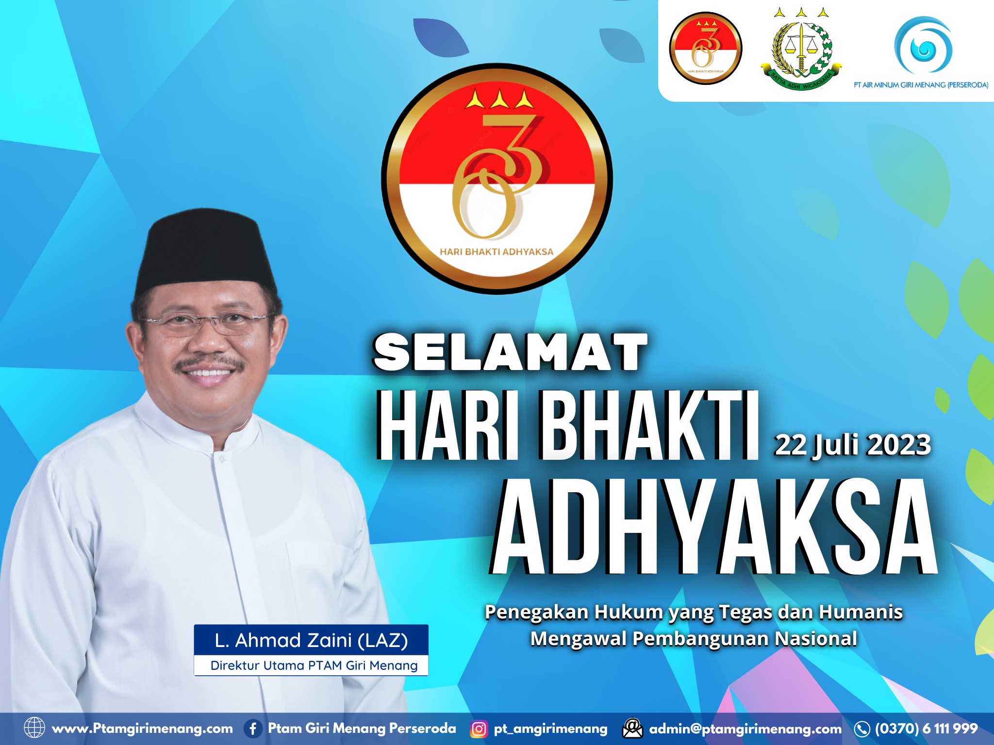 Selamat Hari Bhakti Adhyaksa 2023