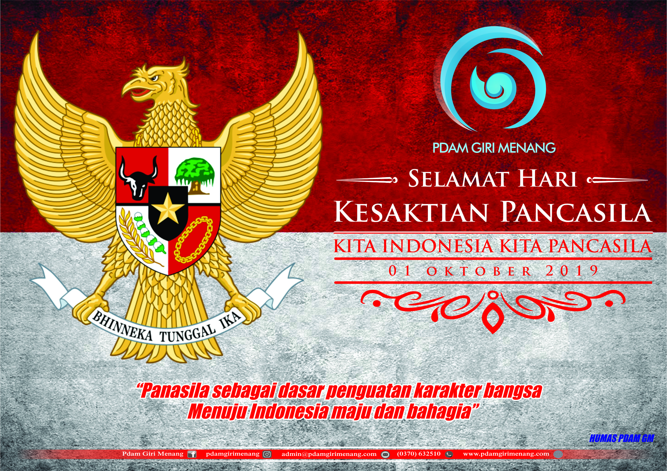 Selamat Hari Kesaktian Pancasila 