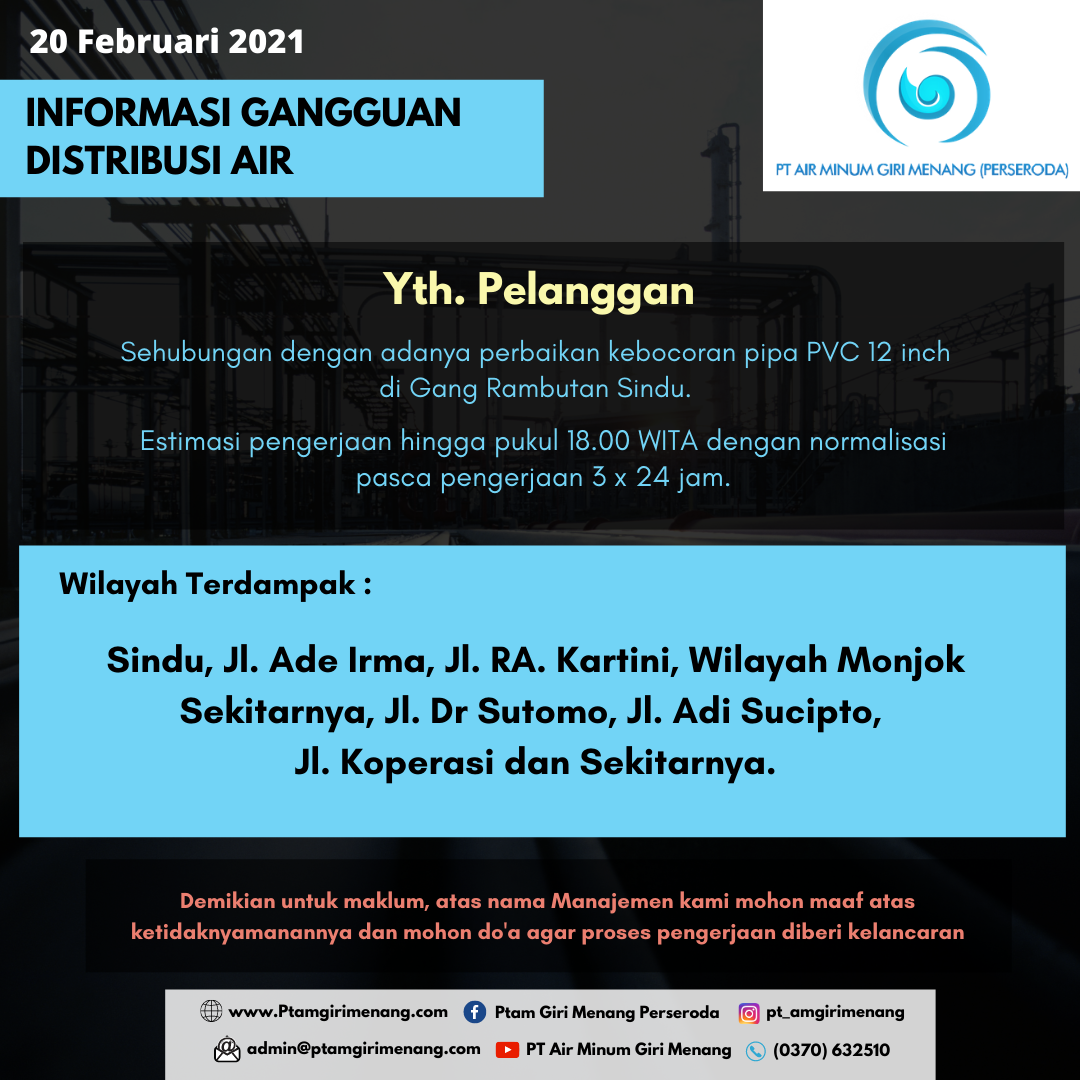 Informasi Perbaikan Kebocoran Pipa