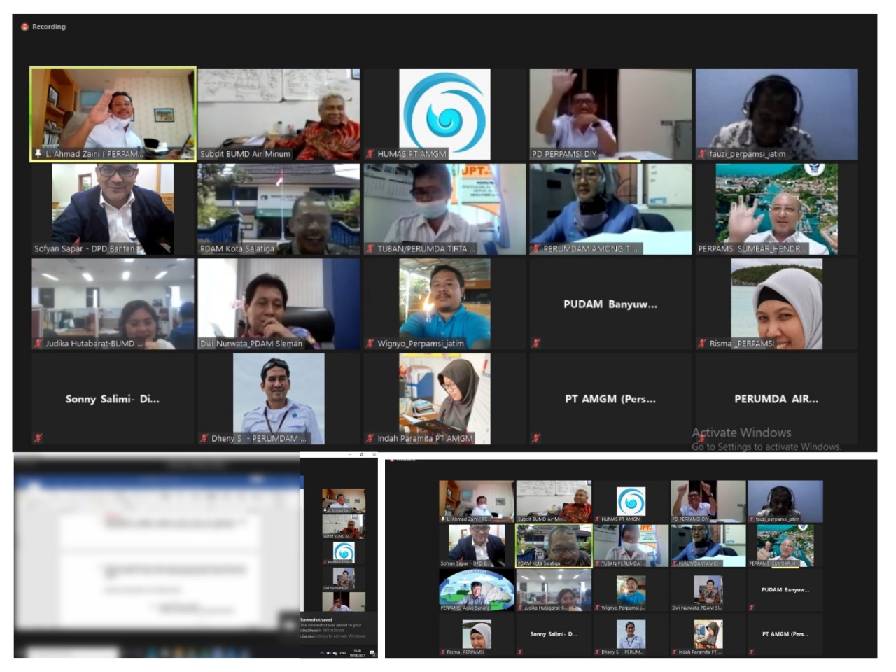 DIRJEN BINA KEUANGAN DAERAH BERSAMA PERPAMSI MENGADAKAN PEMBAHASAN PERMASALAHAN BUMD AIR MINUM