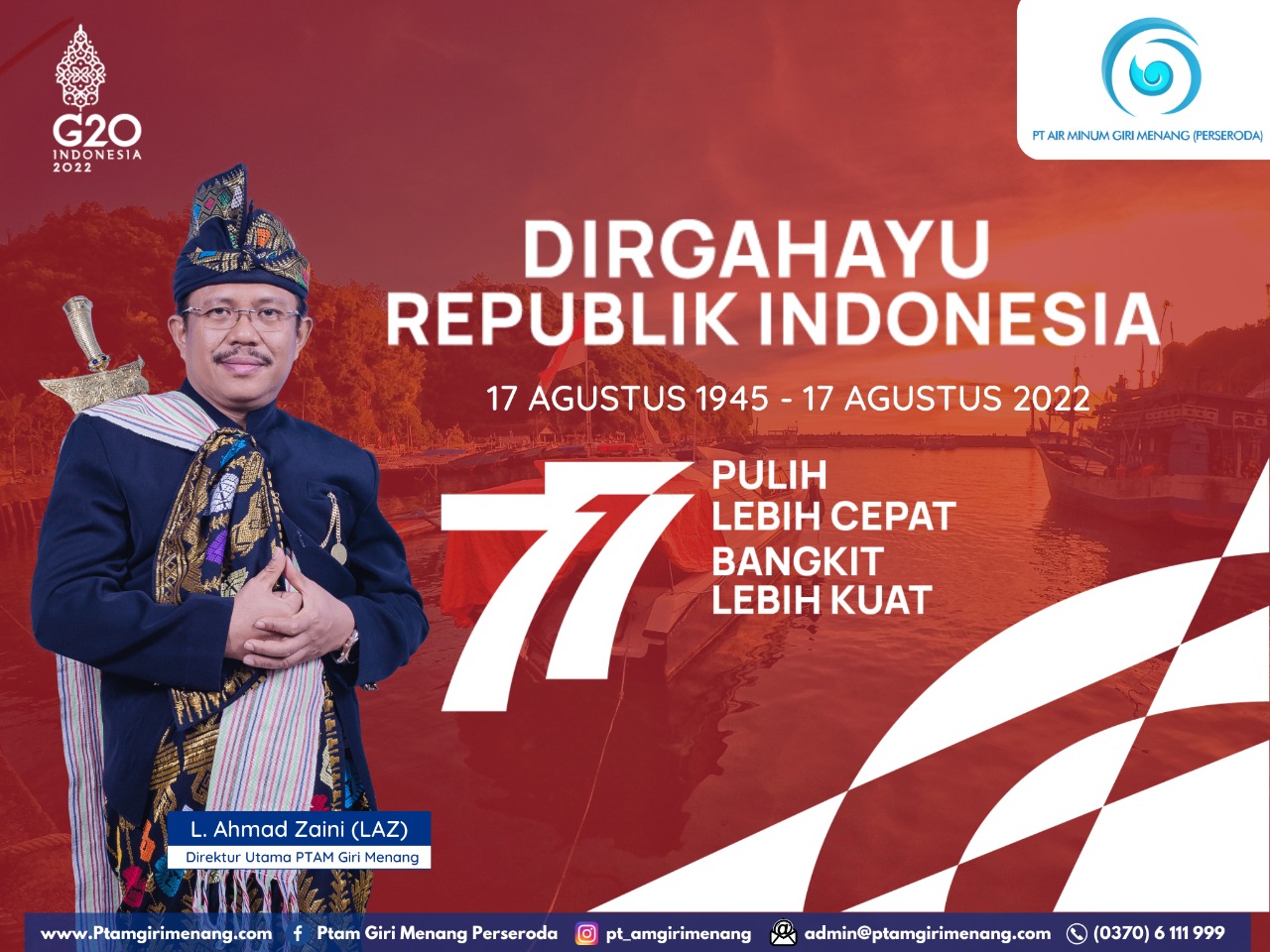 DIRGAHAYU REPUBLIK INDONESIA KE-77