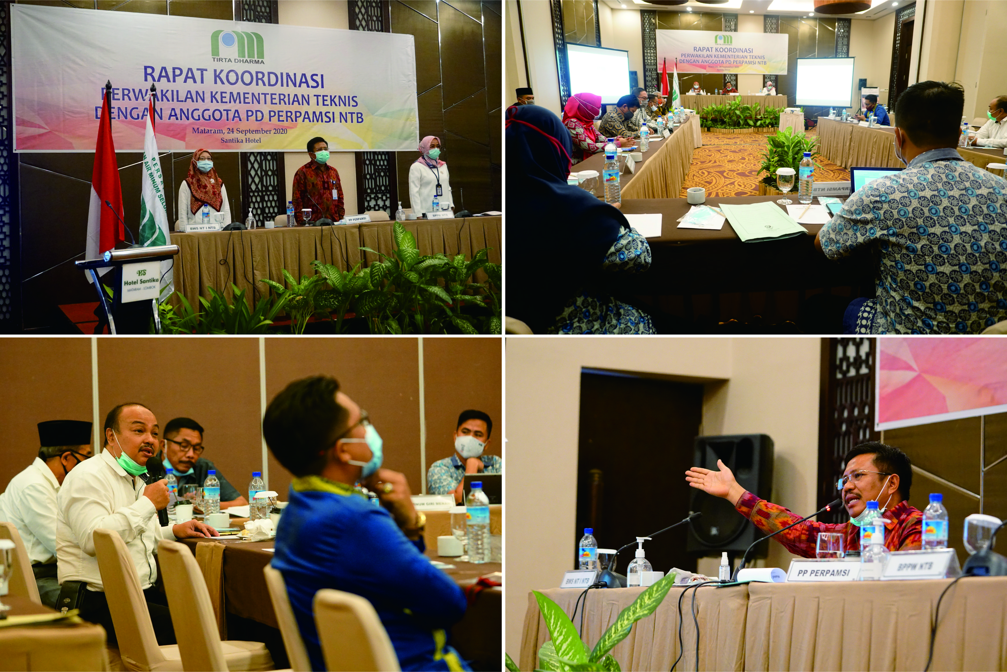 Rakerda PD Perpamsi NTB dengan Perwakilan Kementerian Teknis