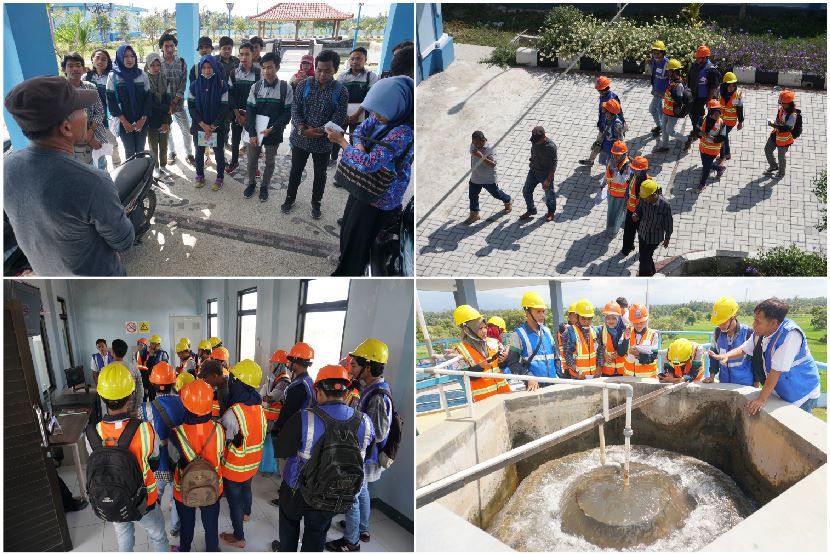 Kunjungan Lapangan Mahasiswa Universitas Nahdlatul Ulama Mataram ke WTP Sembung