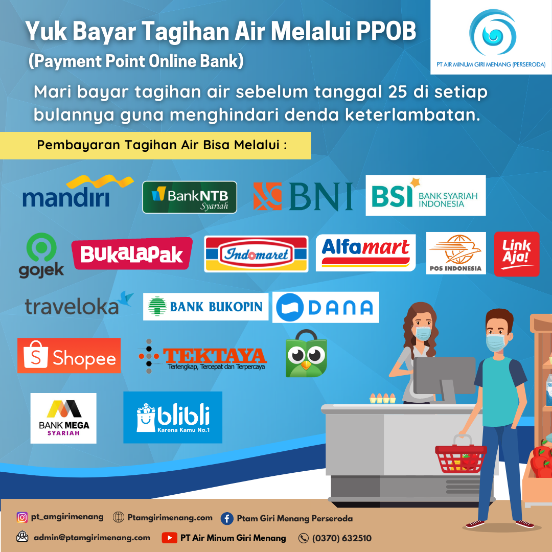 BAYAR TAGIHAN AIR MELALUI PPOB