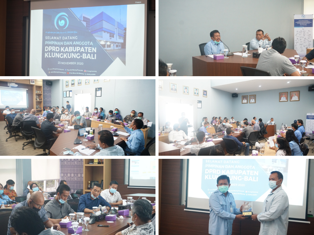 KUNJUNGAN KERJA PIMPINAN DAN ANGGOTA DPRD KABUPATEN KLUNGKUNG-BALI