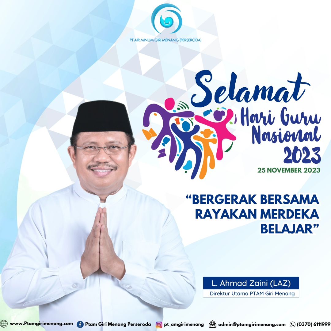 Selamat Hari Guru Nasional 2023