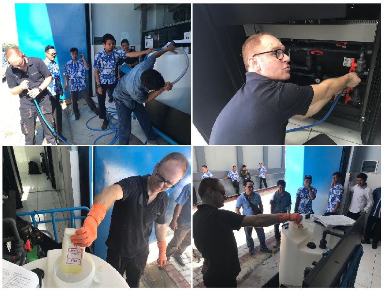 Commissioning, Operation and Maintenance Electrical Chlorine in WTP Sembung