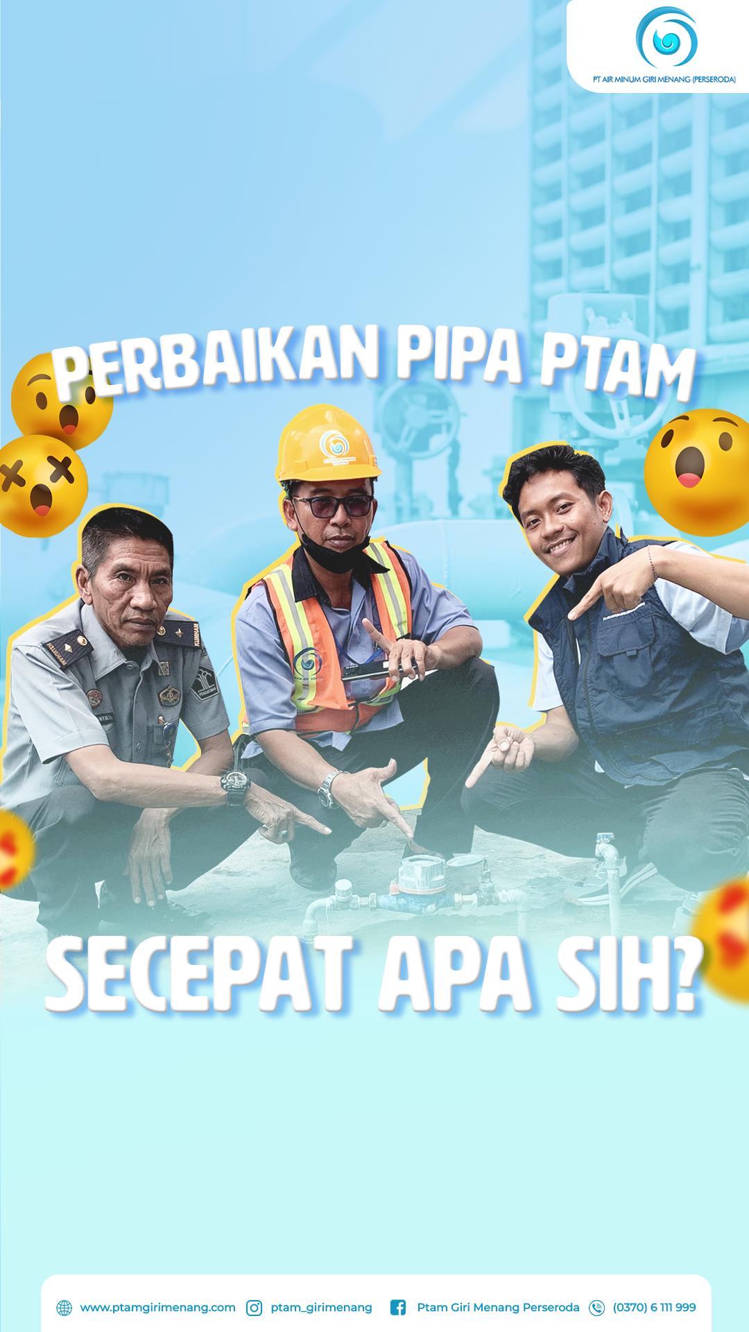 ACTL Menangani Perbaikan Meter air Pelanggan