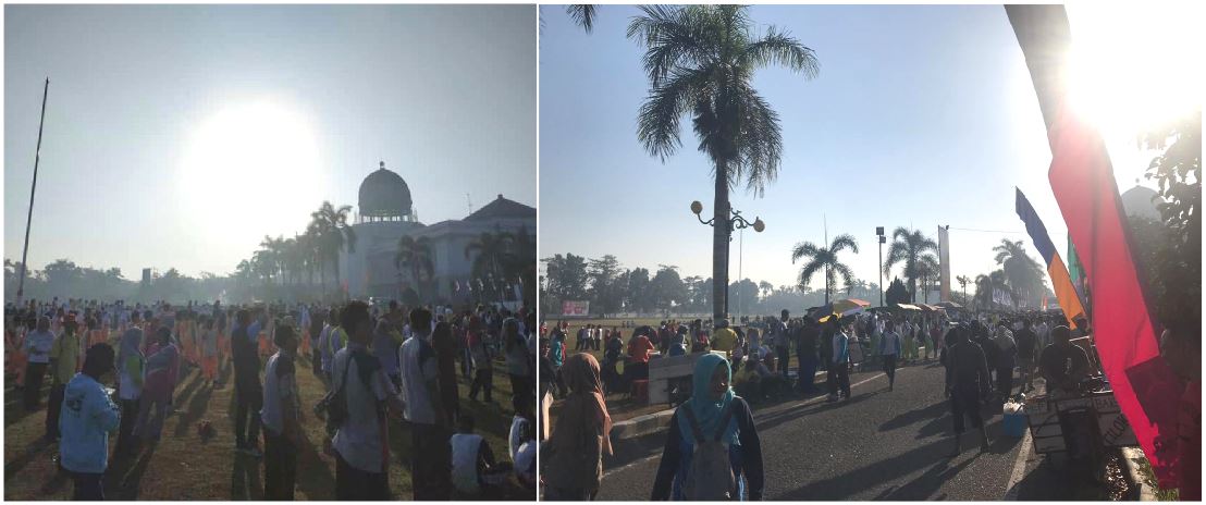 PDAM Ikut Ramaikan Senam Massal dan Jalan Sehat di Lombok Barat