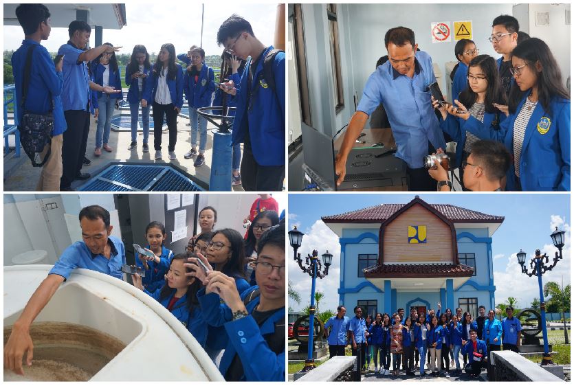 Kunjungan Belajar SMAK Kesuma, Cakranegara ke WTP Sembung