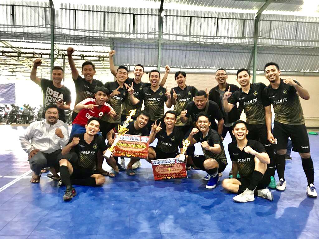 Tim Futsal PT AMGM Kembali Raih Juara 