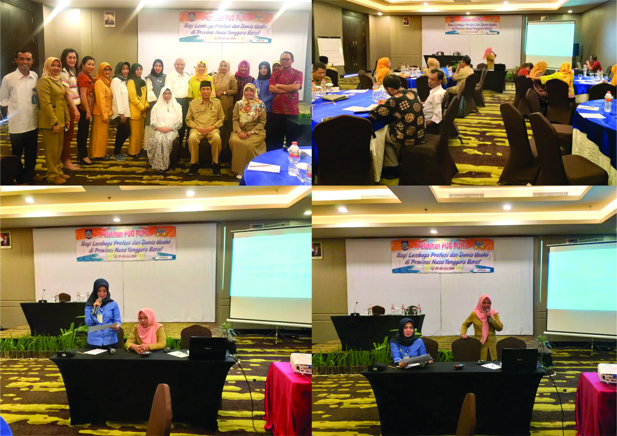 PDAM Ikut Serta Dalam Pelatihan PUG, PUHA & Dunia Usaha Bagi Lembaga Profesi