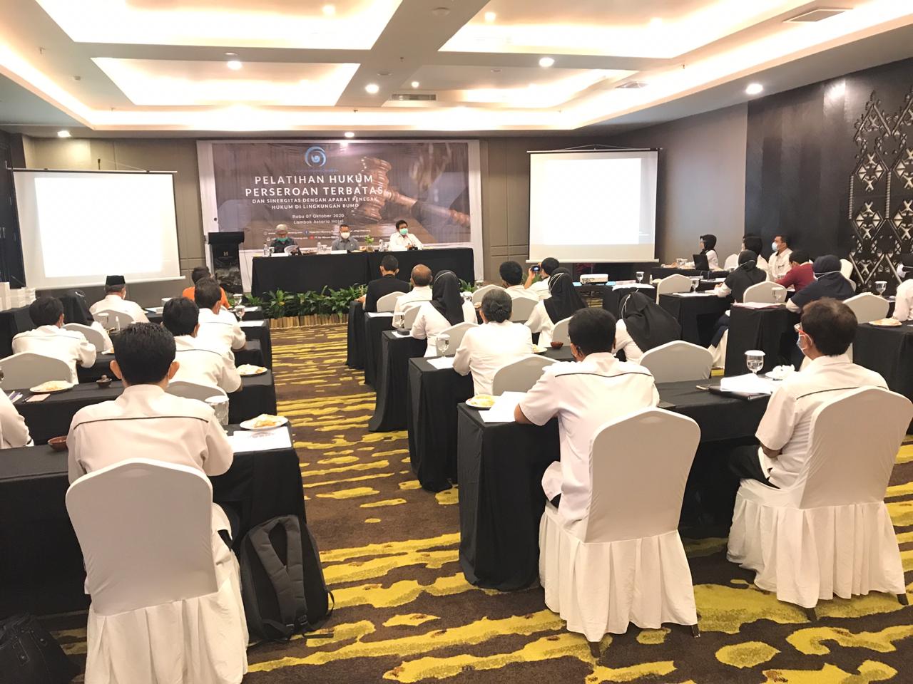 PT AMGM Gelar Pelatihan Hukum Perseroan Terbatas