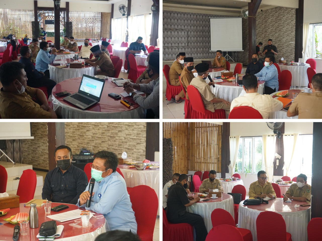 SELAKU WAKIL KETUA UMUM PERPAMSI, L. AHMAD ZAINI MENJADI NARASUMBER PADA KOORDINASI OPERASIONAL  PENYEDIAAN AIR BERSIH DI KABUPATEN LOMBOK UTARA