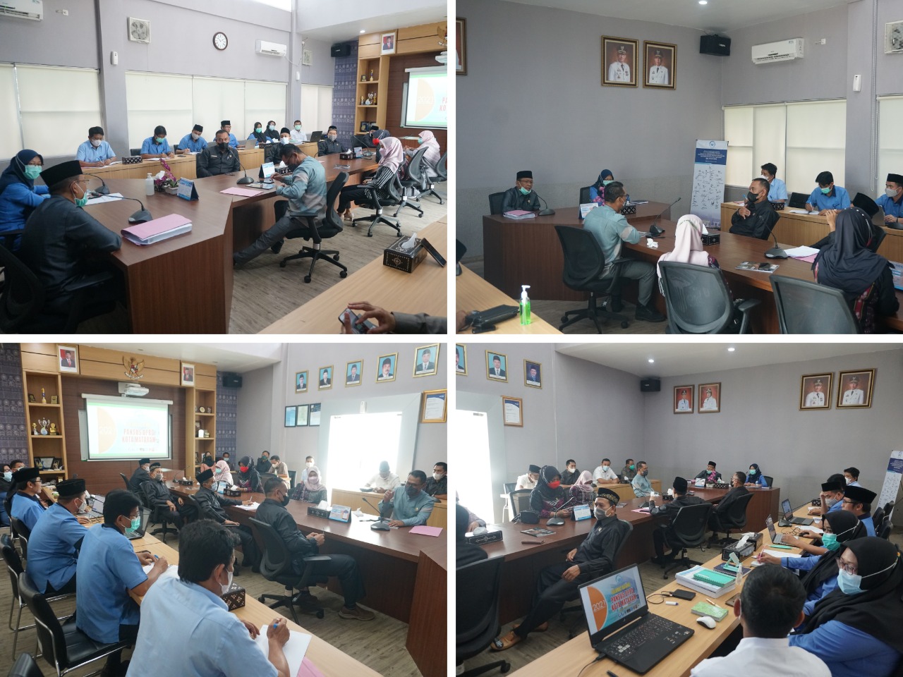 BAHAS RPJMD, PANSUS DPRD KOTA MATARAM KUNKER KE PT AMGM