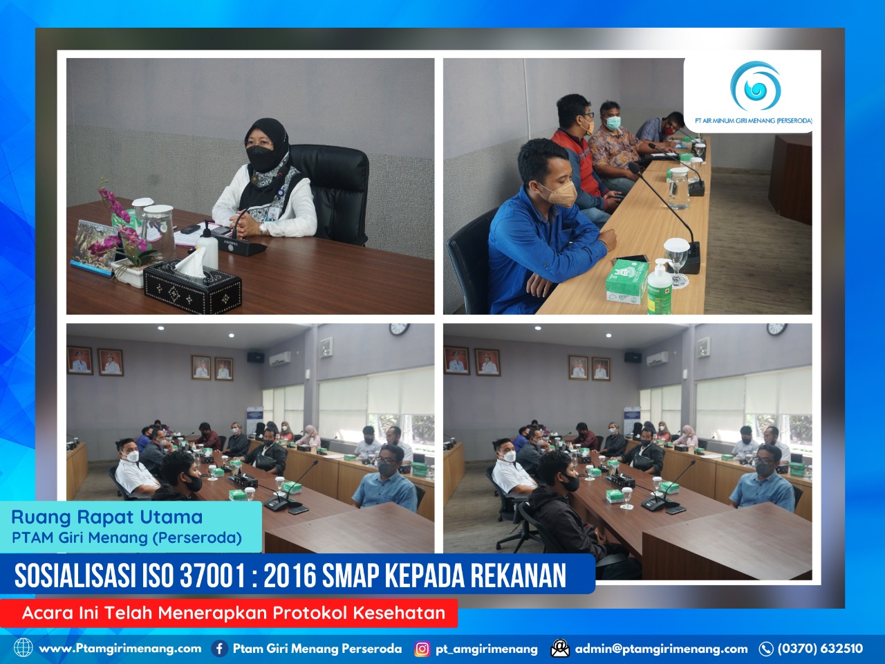 SOSIALISASI SISTEM MANAJEMEN ANTI PENYUAPAN (SMAP) DAN SISTEM PENGADAAN ELEKTRONIK