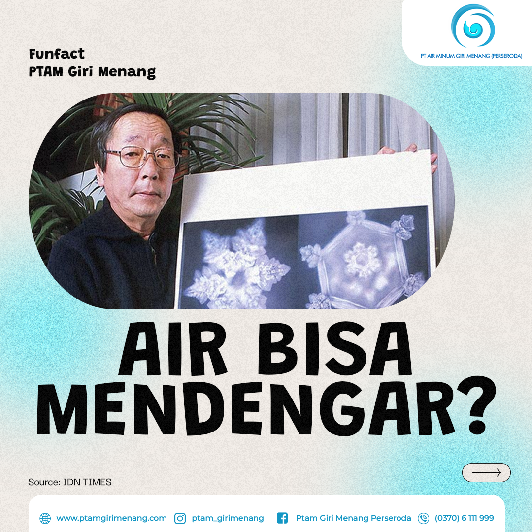 Ternyata Air Bisa Mendengar!