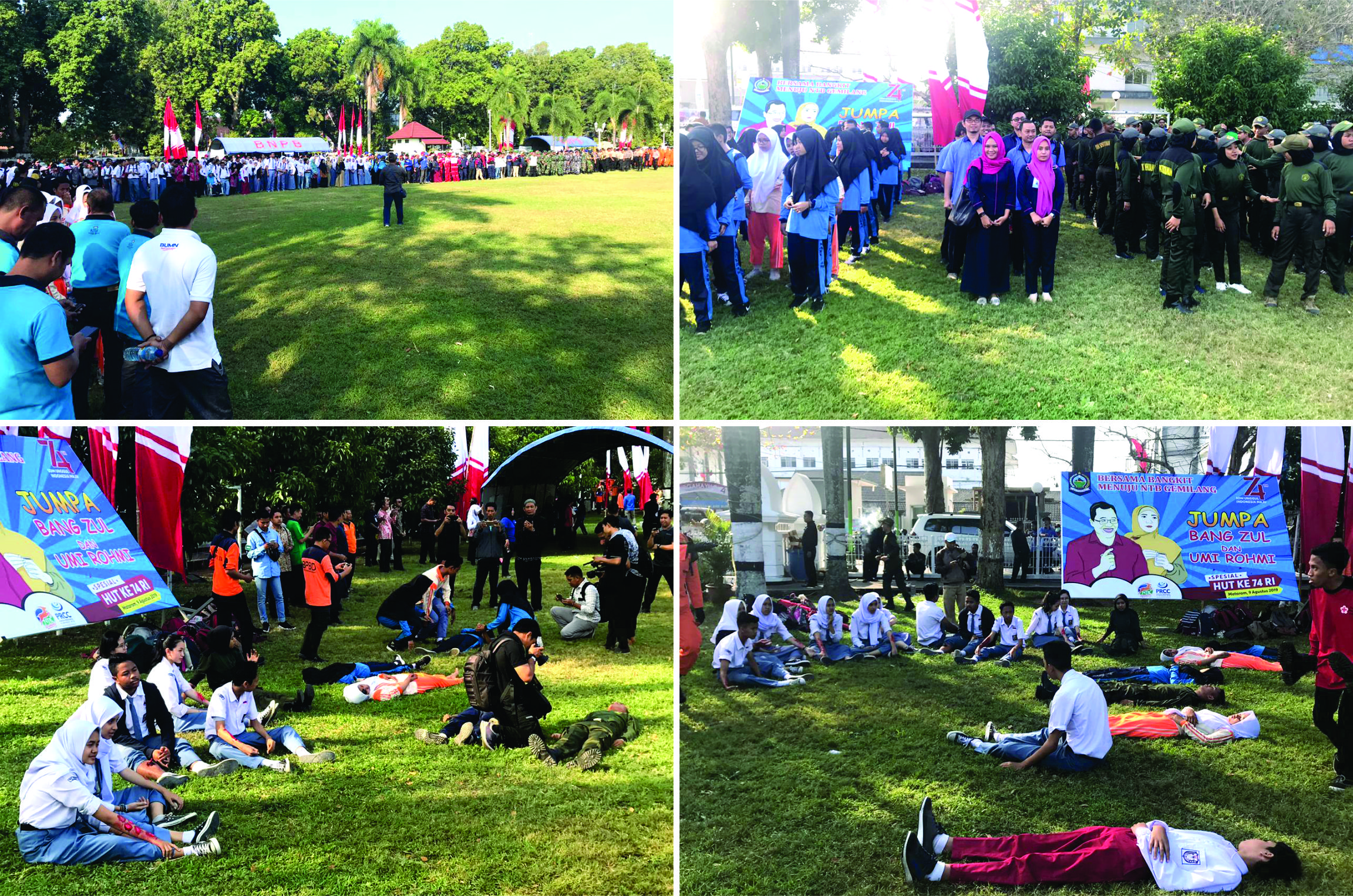 PDAM Ikut Ramaikan Simulasi Siaga Bencana