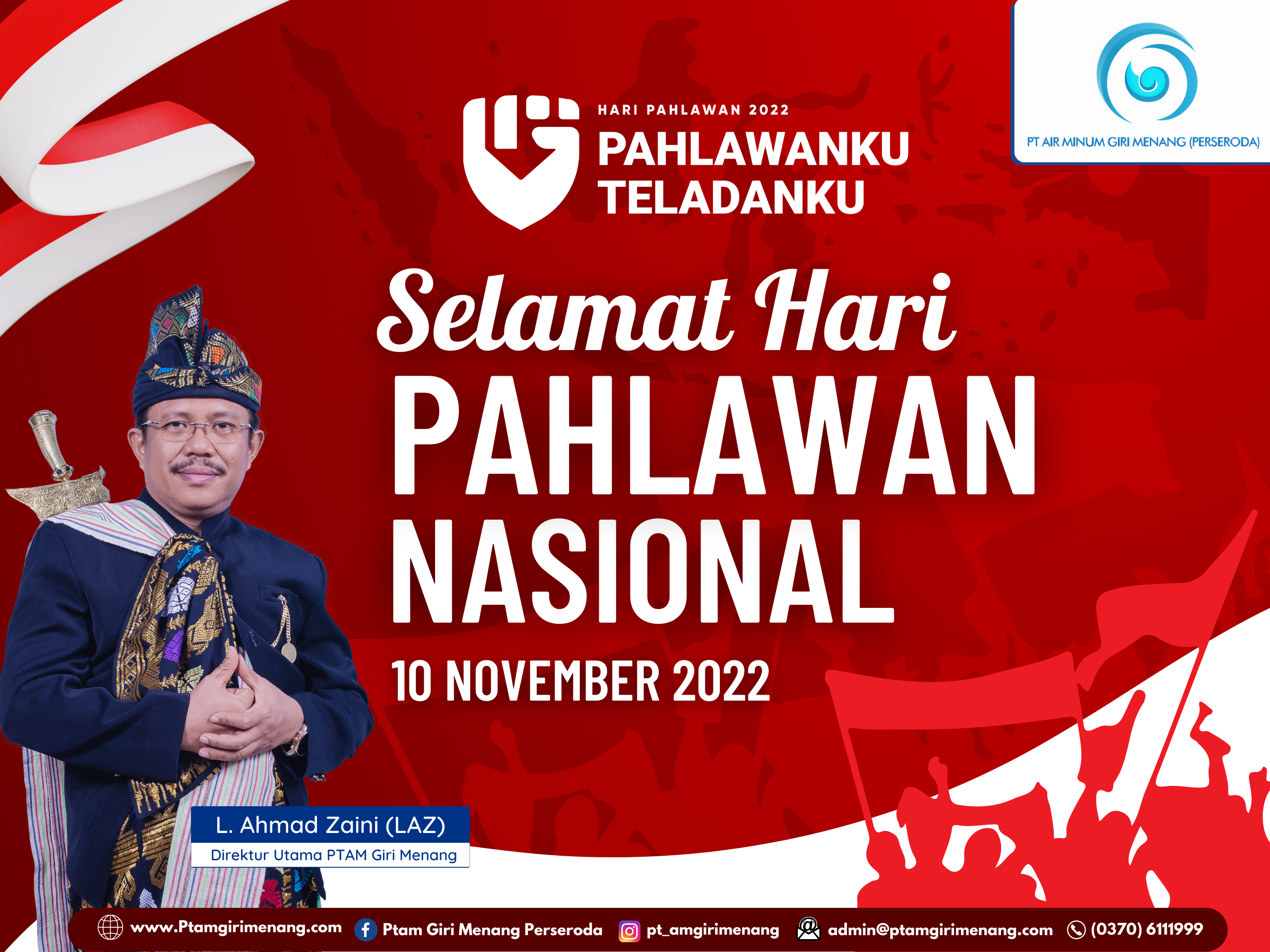 Selamat Hari Pahlawan Nasional