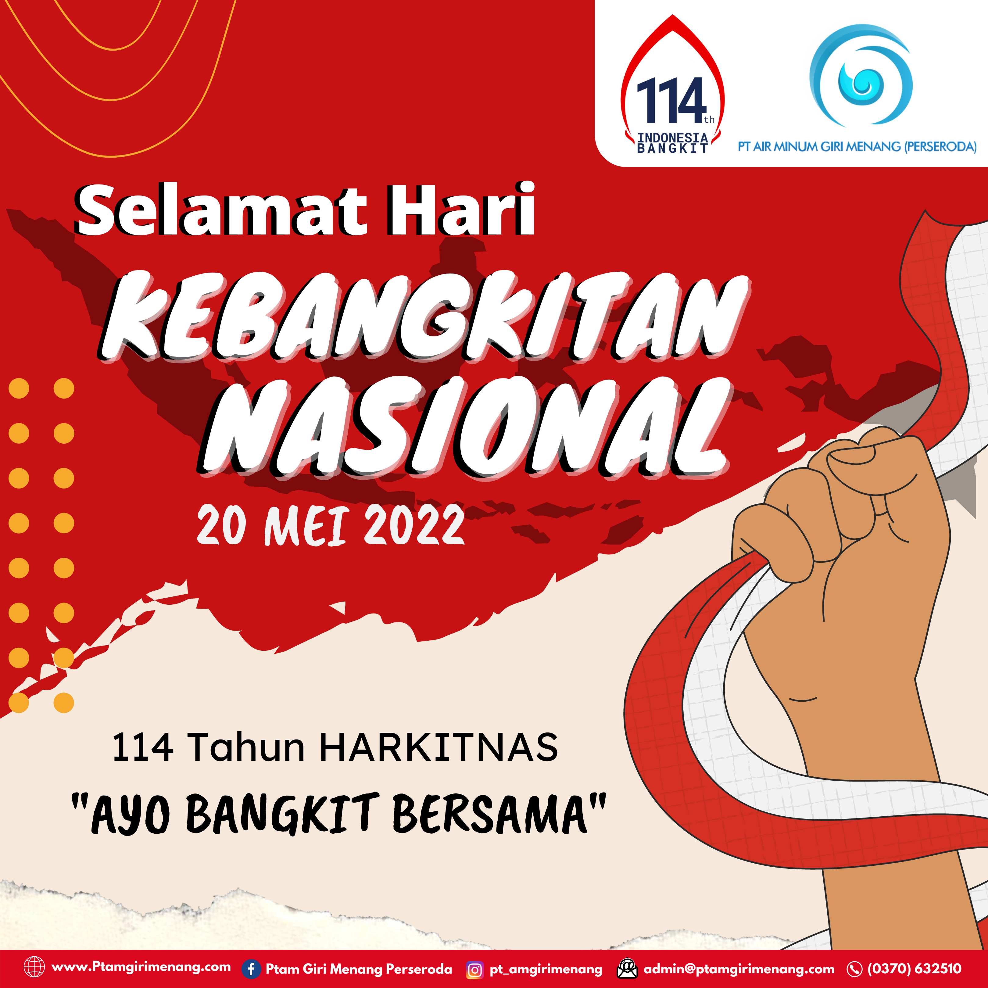 Selamat Hari Kebangkitan Nasional, 20 Mei 2022