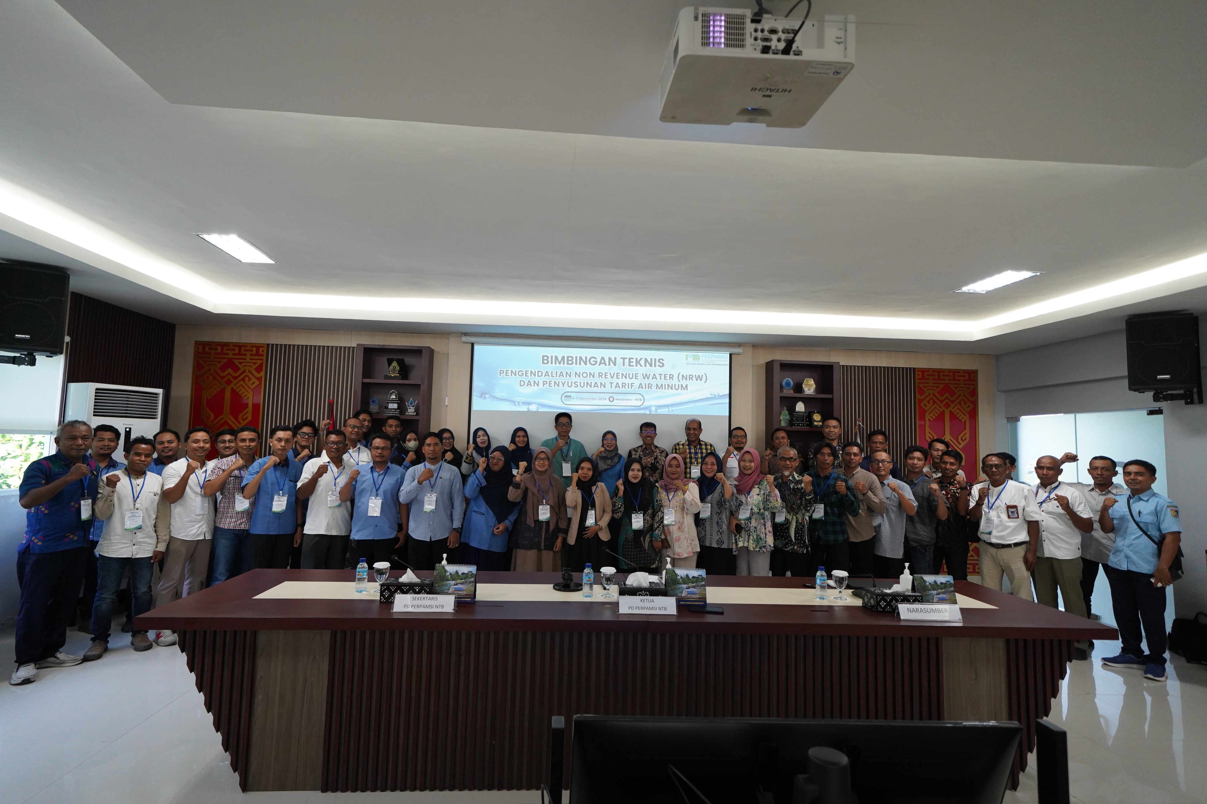 Bimbingan Teknis Penyusunan Tarif Air Minum Dan Pengendalian NRW: Upaya meningkatkan Layanan Dan Cakupan Air Minum Di NTB