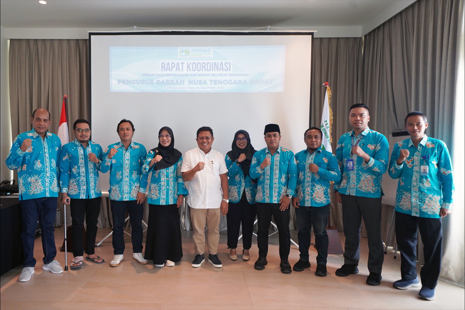 Rapat Koordinasi Pengurus Daerah PERPAMSI NTB Untuk Tingkatkan Pelayanan
