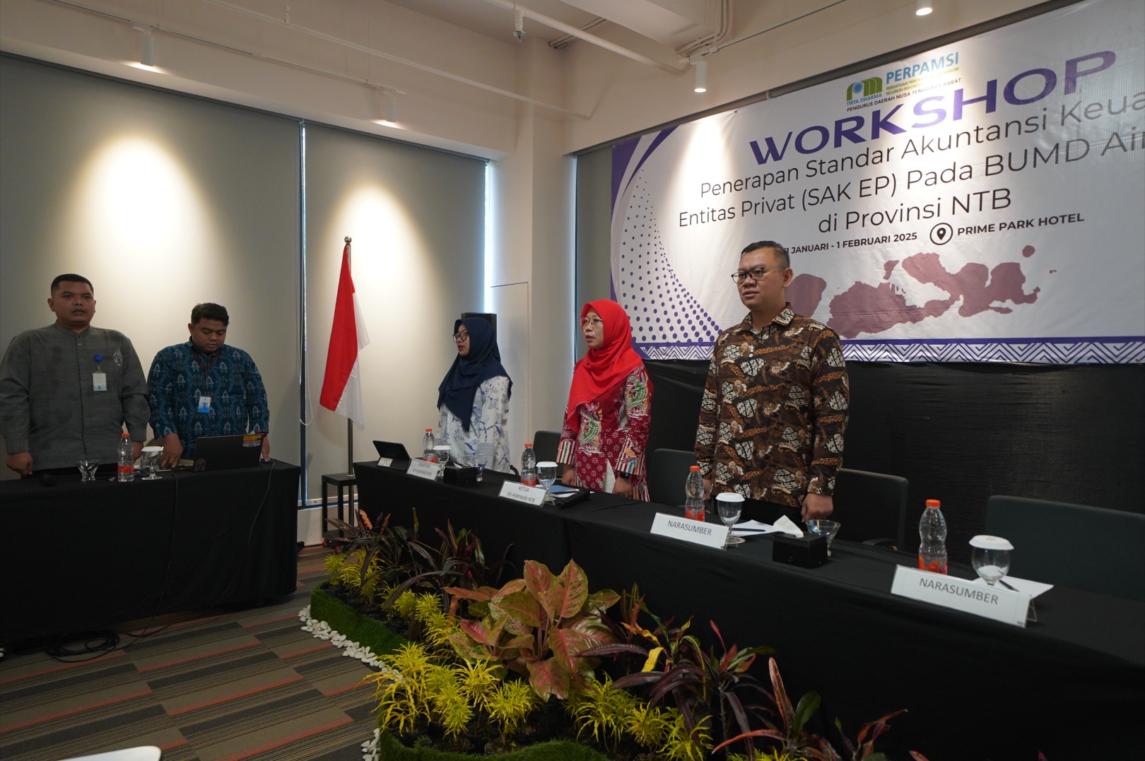 Workshop Penerapan Standar Akuntansi Keuangan Entitas Privat PD PERPAMSI NTB