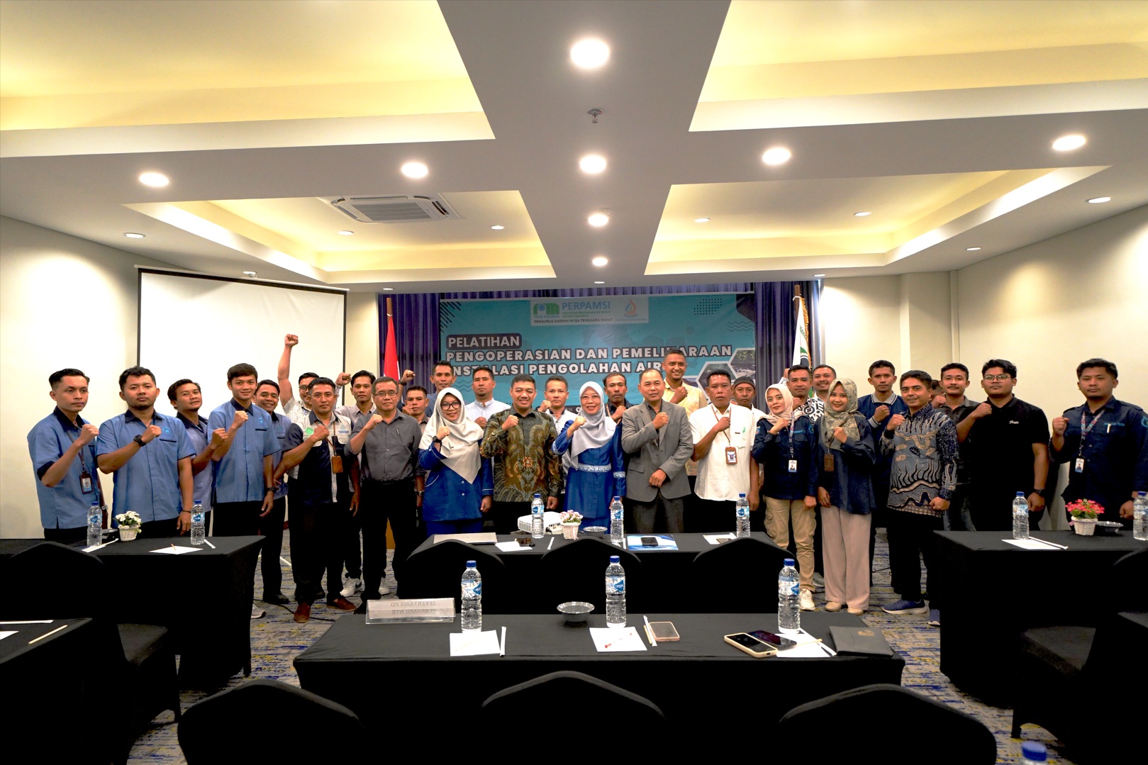 Pelatihan Pengoperasian dan Pemeliharaan IPA Digelar, Tingkatkan Kompetensi Operator Air Minum se-NTB 