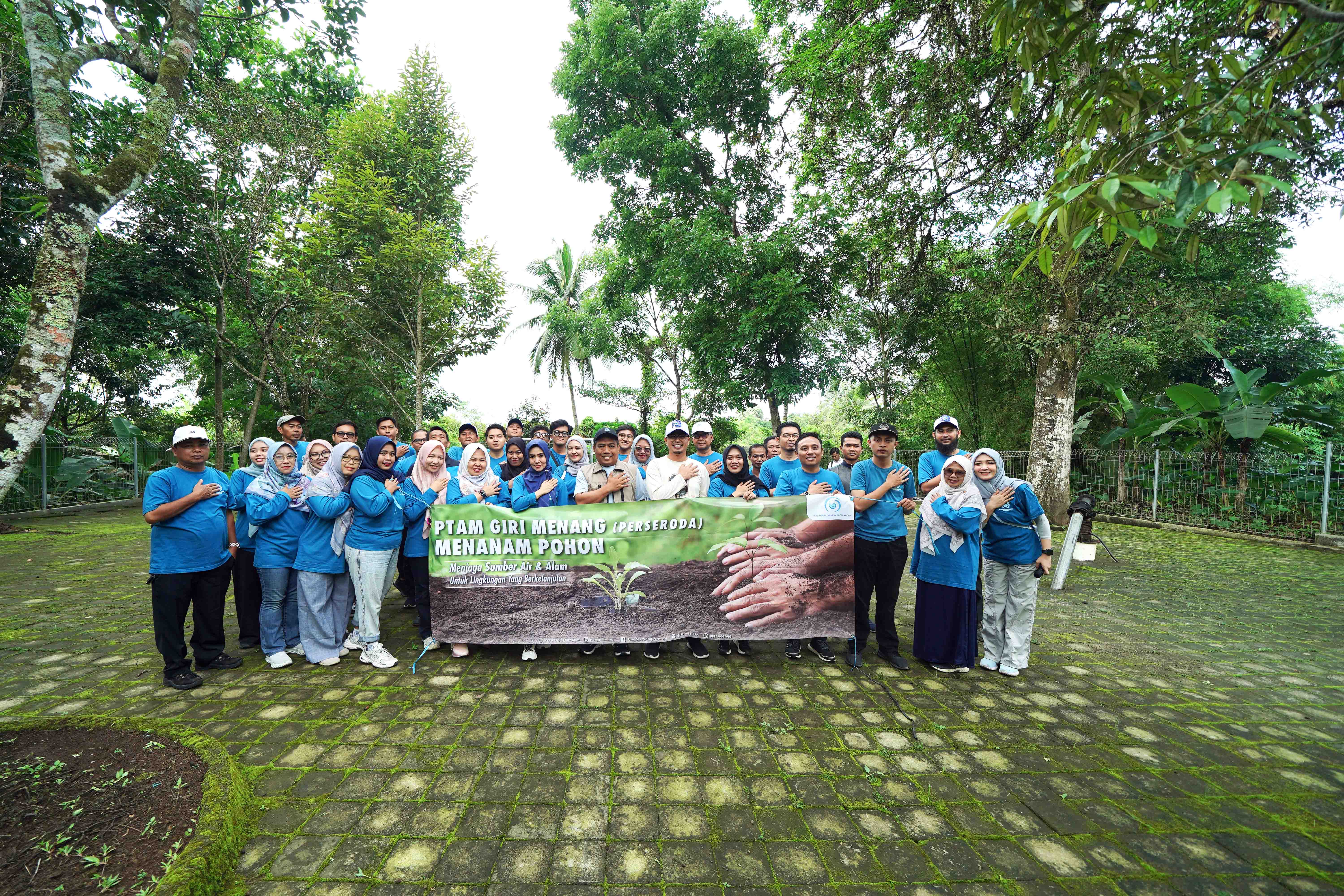 Langkah Nyata PTAM Giri Menang Lestarikan Mata Air
