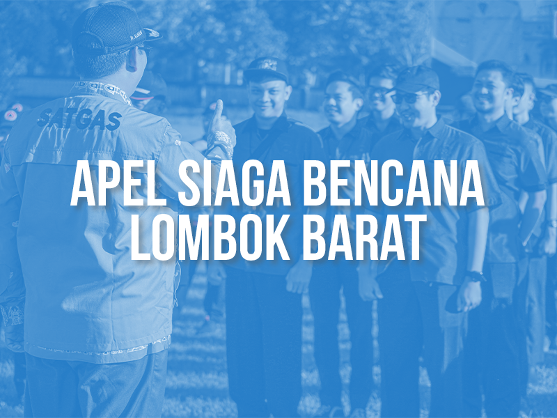 PT Air Minum Giri Menang (Perseroda) Menghadiri Kegiatan Apel Siaga Bencana Kekeringan Kabupaten Lombok Barat