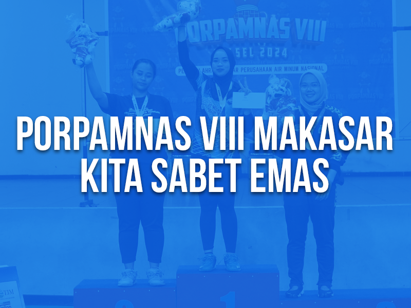 Medali Emas Untuk PT Air Minum Giri Menang (Perseroda)