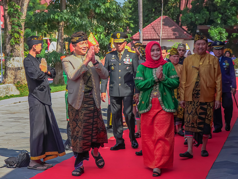 Tiga Direksi PTAM Giri Menang Ikuti Peringatan Kemerdekaan Serentak di NTB
